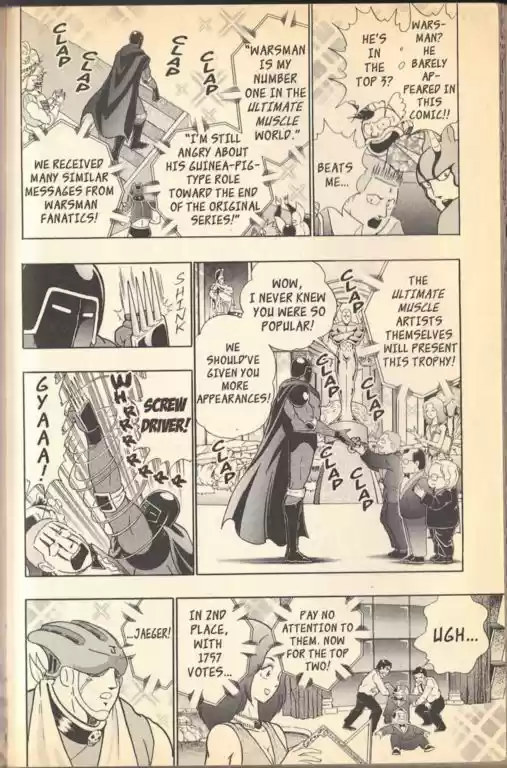 Kinnikuman II Sei Vol. 11 Ch. 106.5 Choujin Popularity Poll