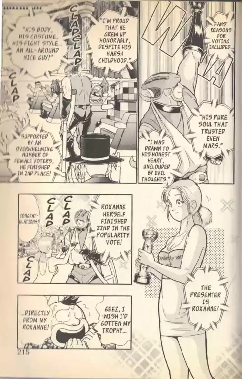 Kinnikuman II Sei Vol. 11 Ch. 106.5 Choujin Popularity Poll