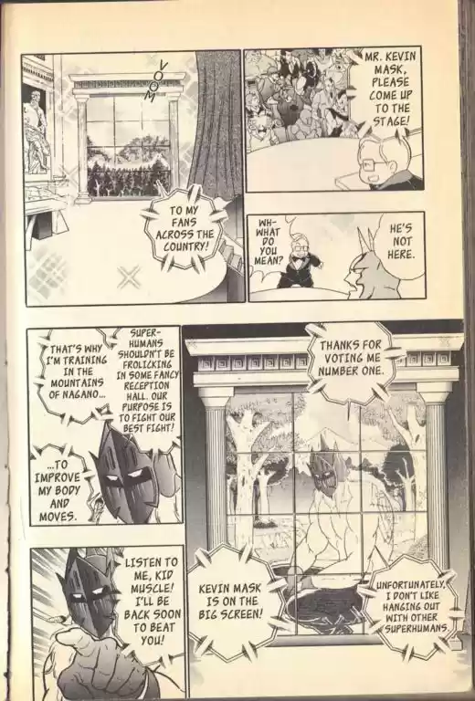 Kinnikuman II Sei Vol. 11 Ch. 106.5 Choujin Popularity Poll