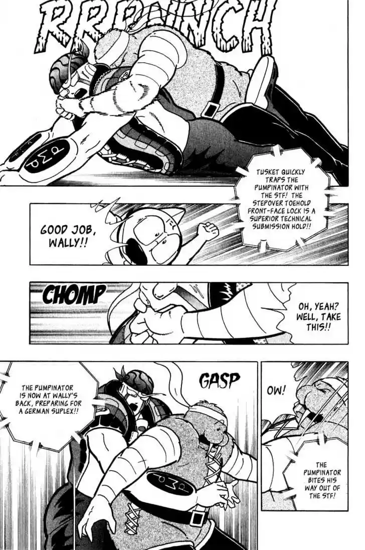 Kinnikuman II Sei Vol. 2 Ch. 8 Wally Tusket Stands In!