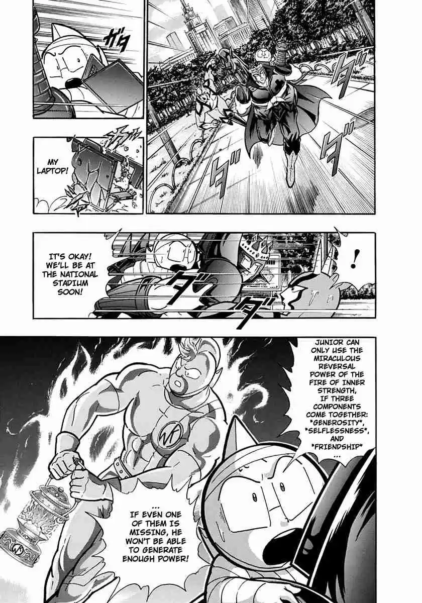 Kinnikuman II Sei Vol. 21 Ch. 209 The Fall of the Muscle Millennium!!