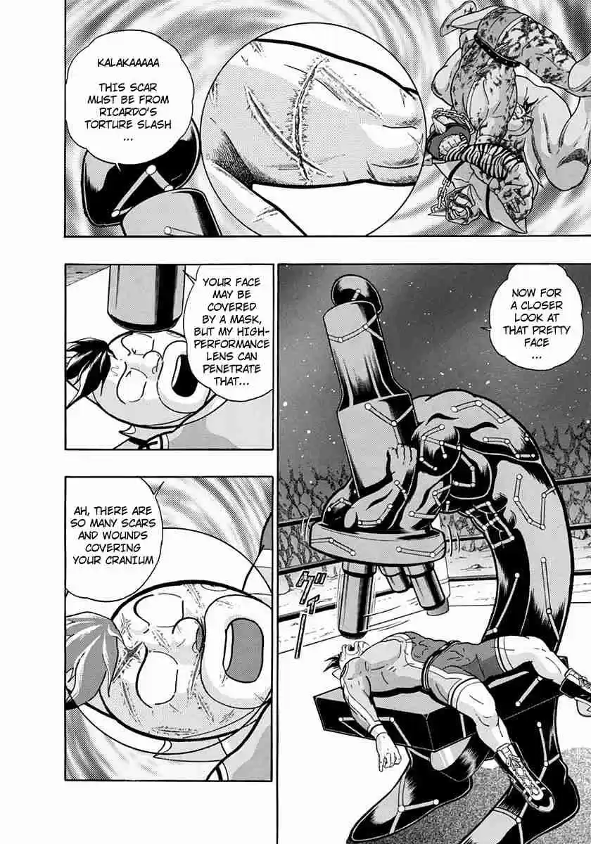Kinnikuman II Sei Vol. 22 Ch. 221 Mantaro Vanishes Like Stardust on the Ring?!