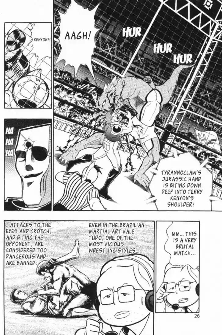 Kinnikuman II Sei Vol. 3 Ch. 16 Blood on the Mat