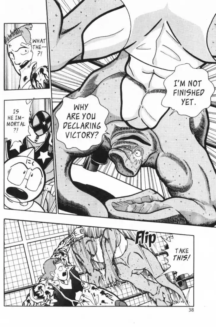 Kinnikuman II Sei Vol. 3 Ch. 16 Blood on the Mat