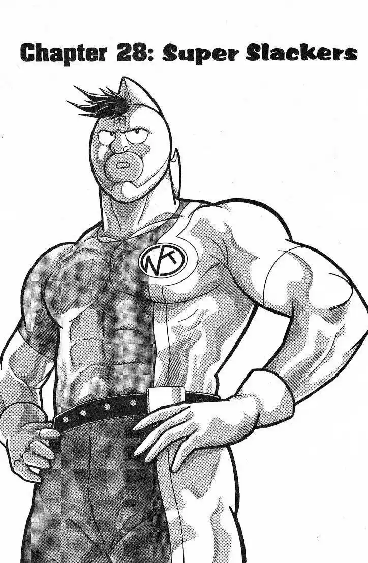 Kinnikuman II Sei Vol. 4 Ch. 28 Super Slackers