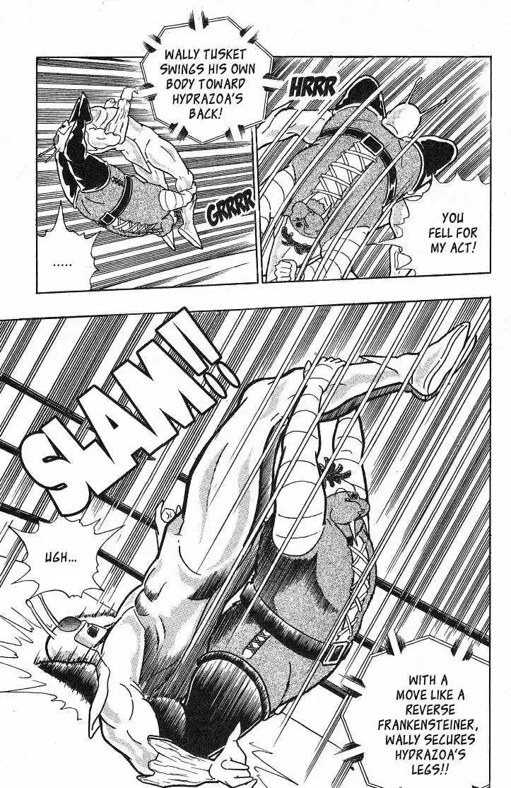 Kinnikuman II Sei Vol. 4 Ch. 32 A Bloody Beginning