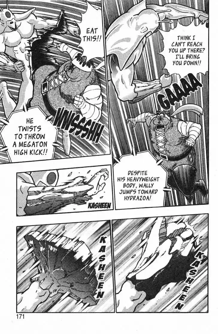 Kinnikuman II Sei Vol. 4 Ch. 33 Red Rain Falling