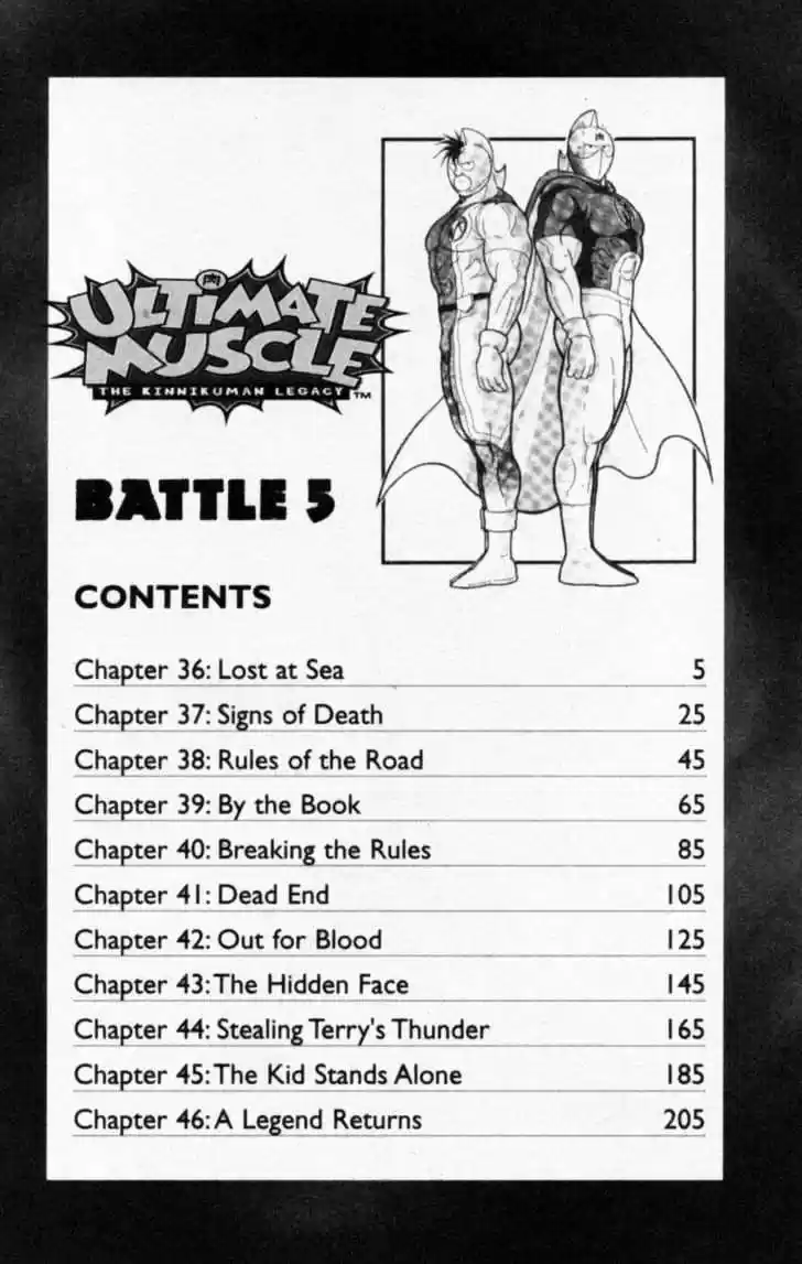 Kinnikuman II Sei Vol. 5 Ch. 36 Lost at Sea