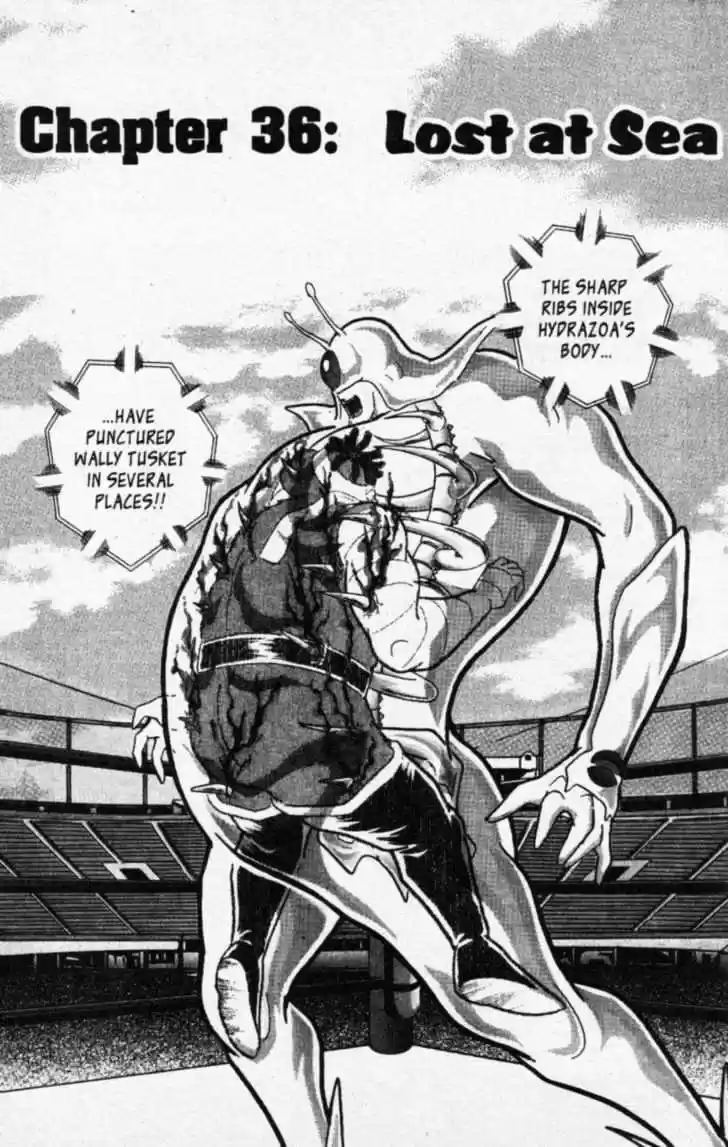 Kinnikuman II Sei Vol. 5 Ch. 36 Lost at Sea