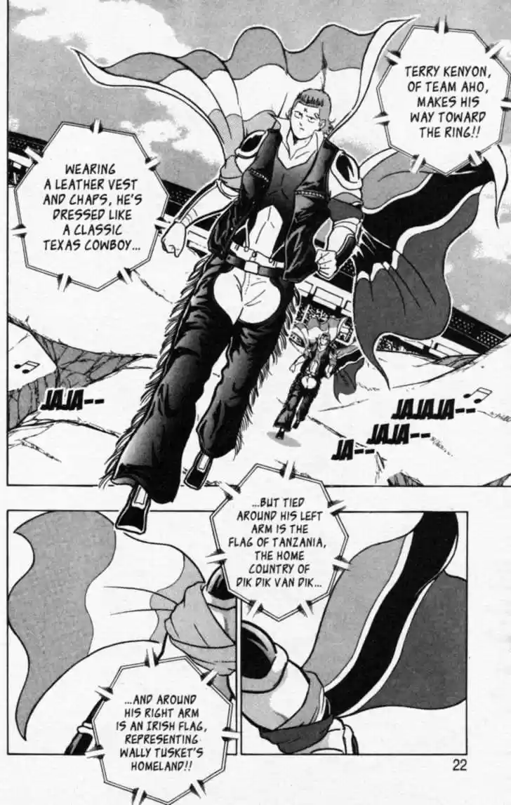 Kinnikuman II Sei Vol. 5 Ch. 36 Lost at Sea