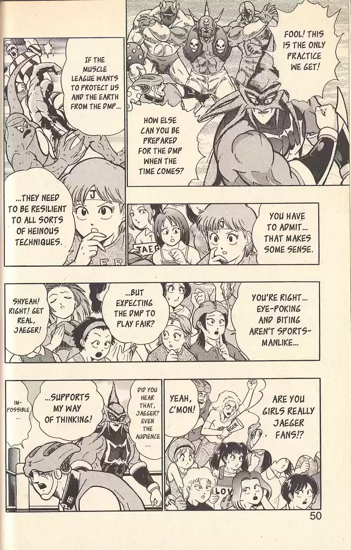 Kinnikuman II Sei Vol. 7 Ch. 60 Mind Games Match