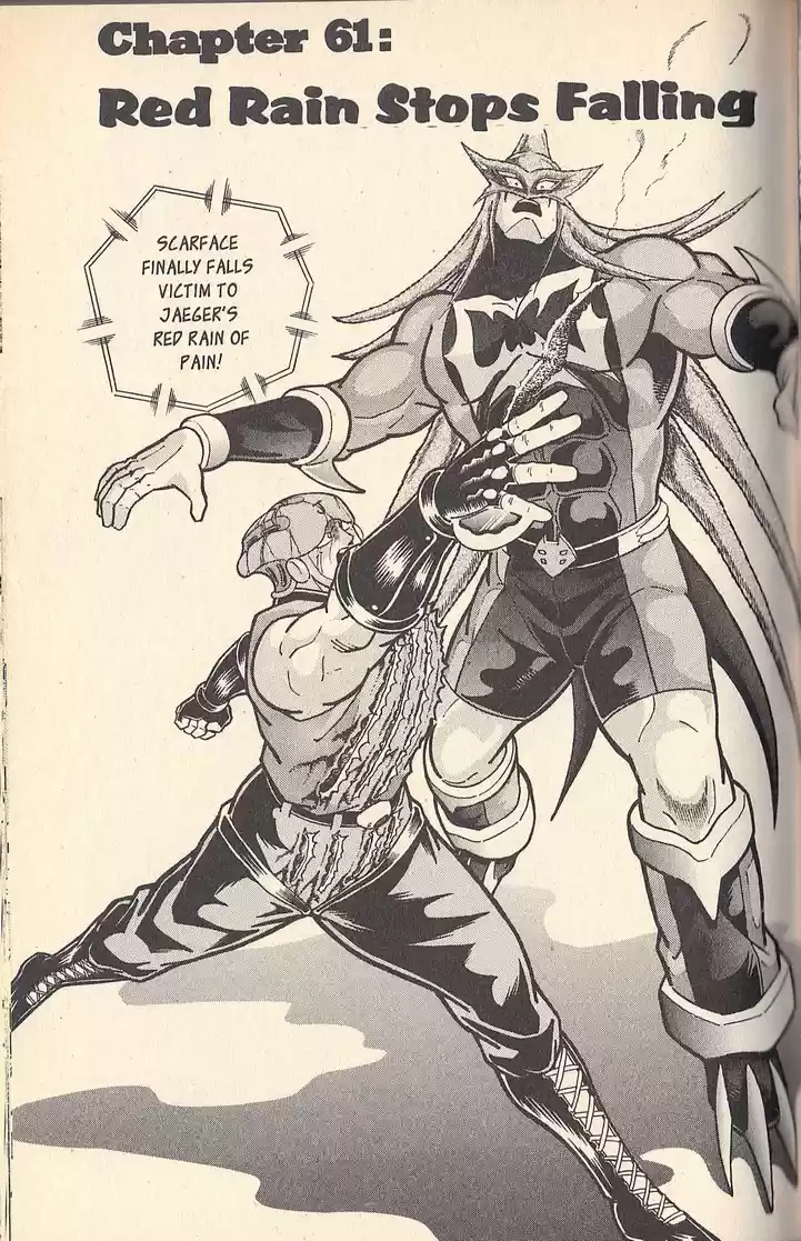 Kinnikuman II Sei Vol. 7 Ch. 61 Red Rain Stops Falling