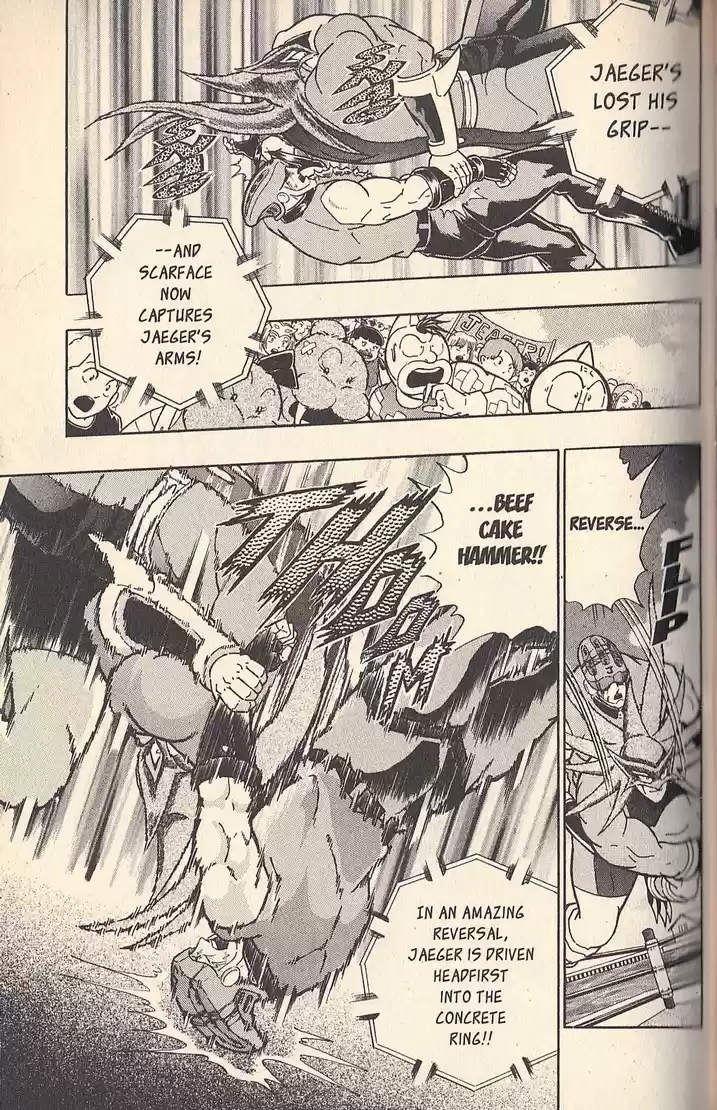 Kinnikuman II Sei Vol. 7 Ch. 61 Red Rain Stops Falling