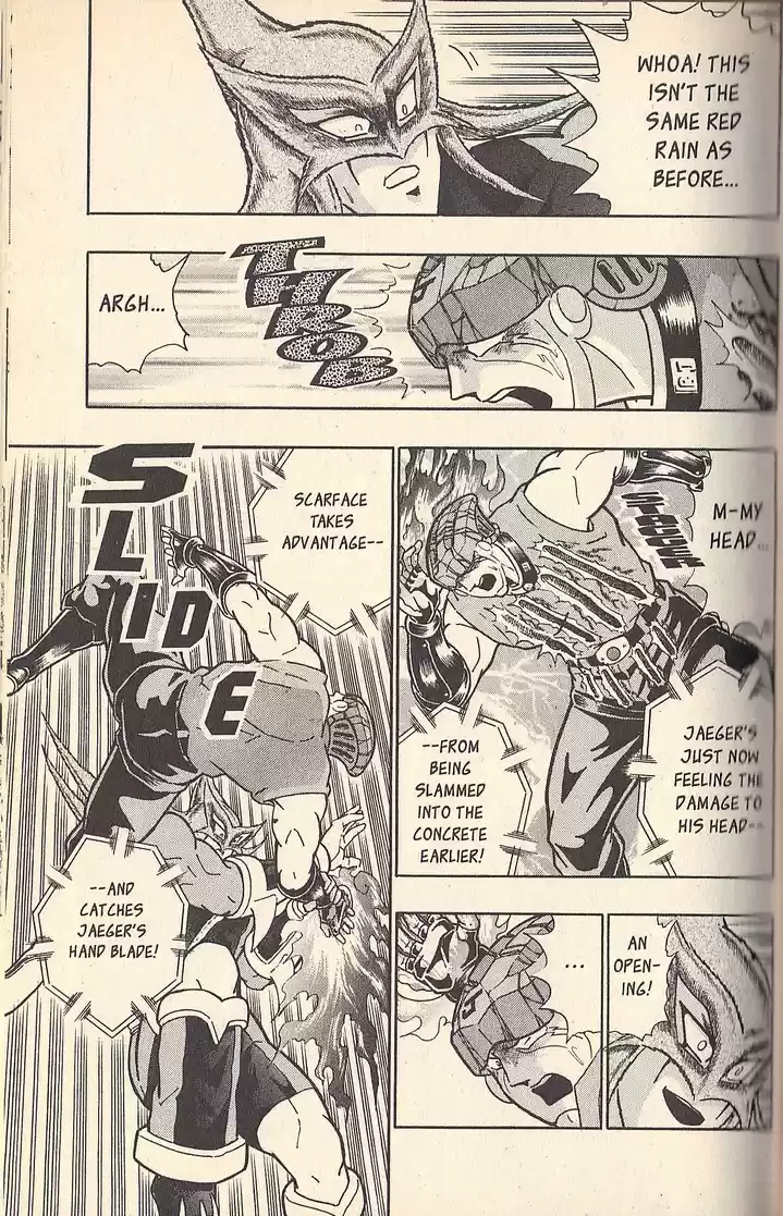 Kinnikuman II Sei Vol. 7 Ch. 61 Red Rain Stops Falling