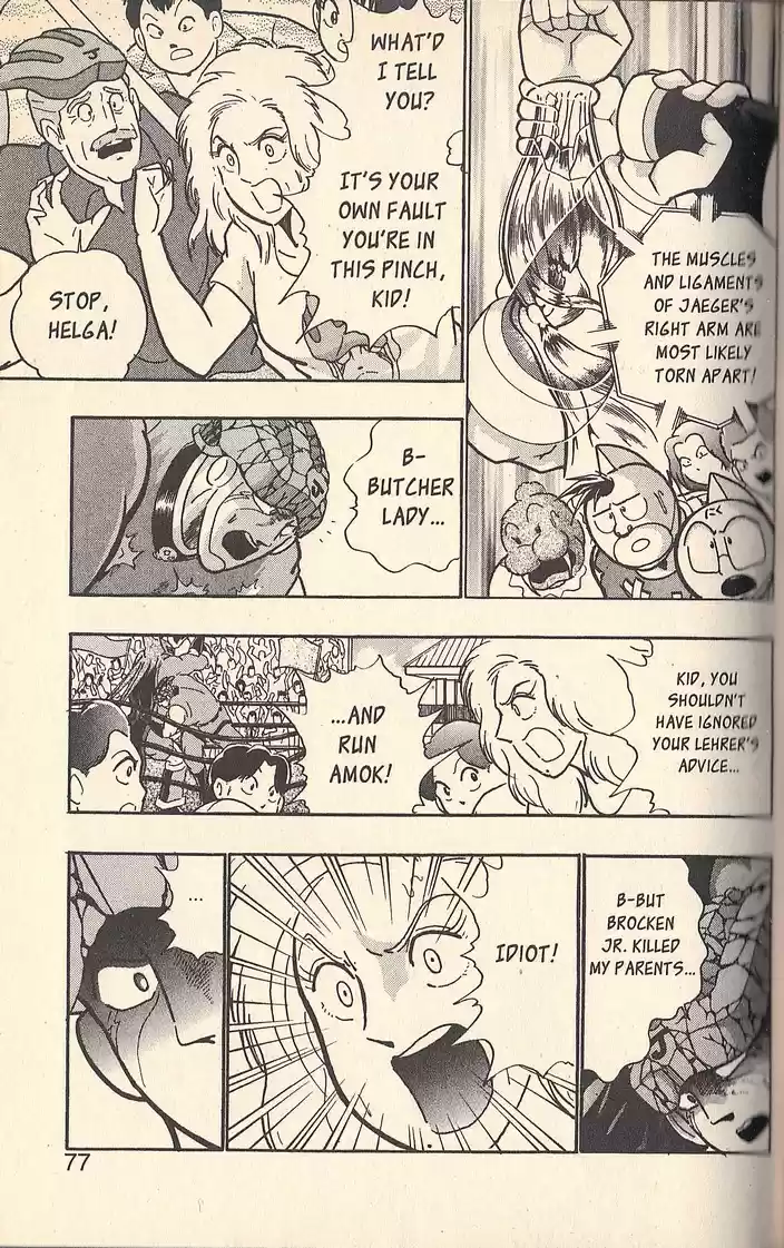 Kinnikuman II Sei Vol. 7 Ch. 61 Red Rain Stops Falling