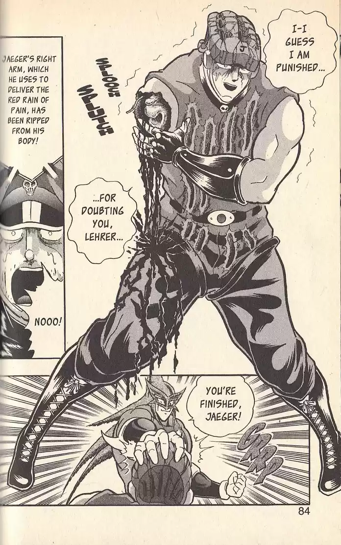 Kinnikuman II Sei Vol. 7 Ch. 61 Red Rain Stops Falling