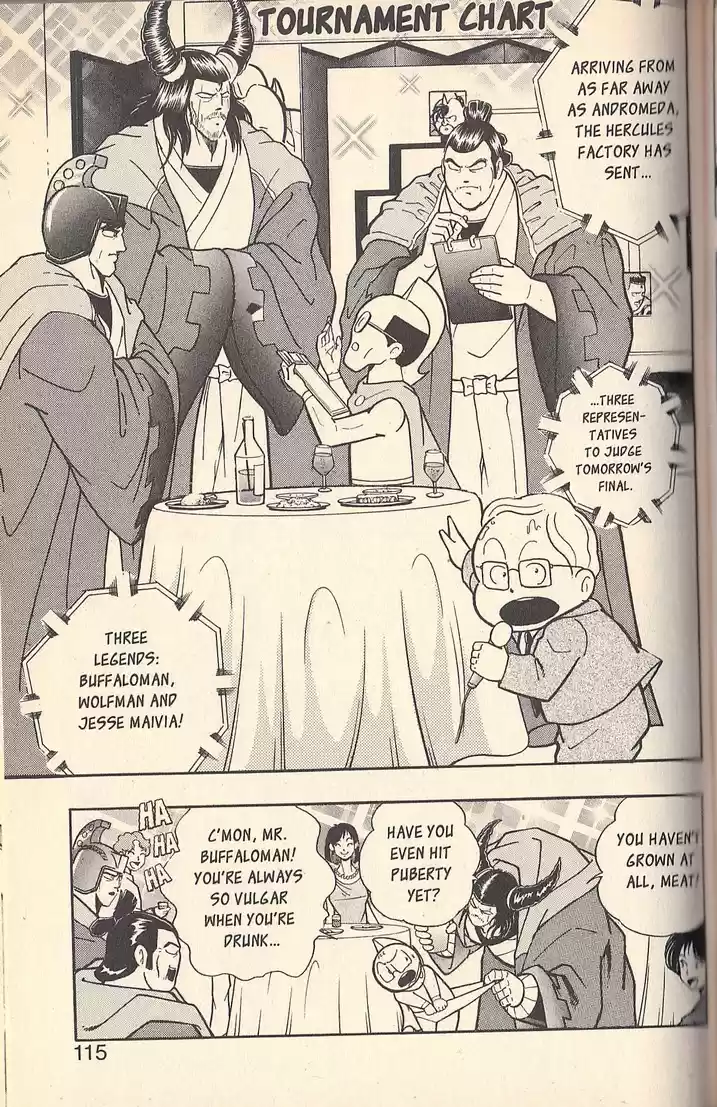 Kinnikuman II Sei Vol. 7 Ch. 63 Finals Eve Revolt!