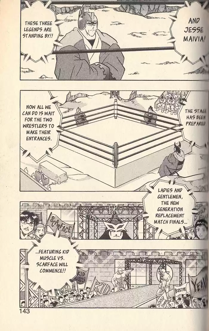 Kinnikuman II Sei Vol. 7 Ch. 64 Blast from the Past