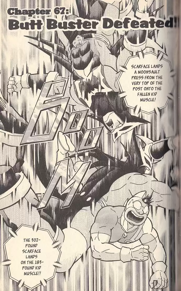 Kinnikuman II Sei Vol. 7 Ch. 67 Butt Buster Defeated!!