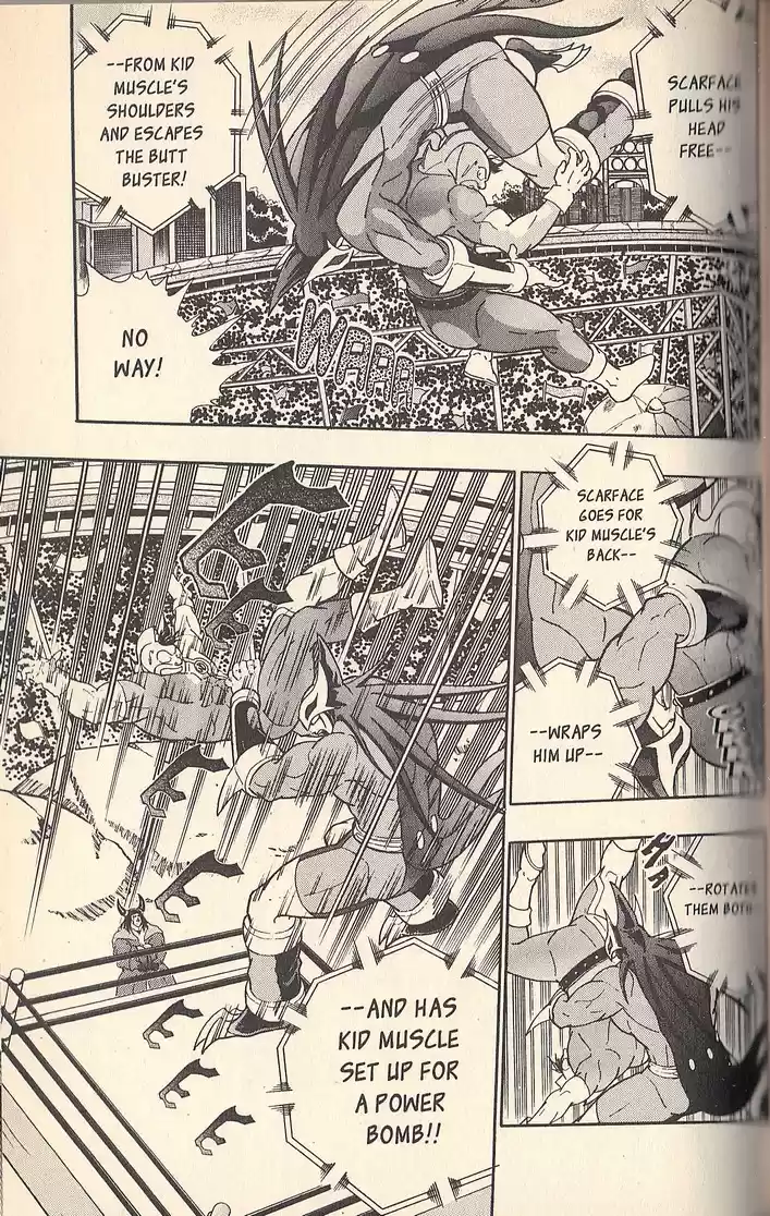 Kinnikuman II Sei Vol. 7 Ch. 67 Butt Buster Defeated!!