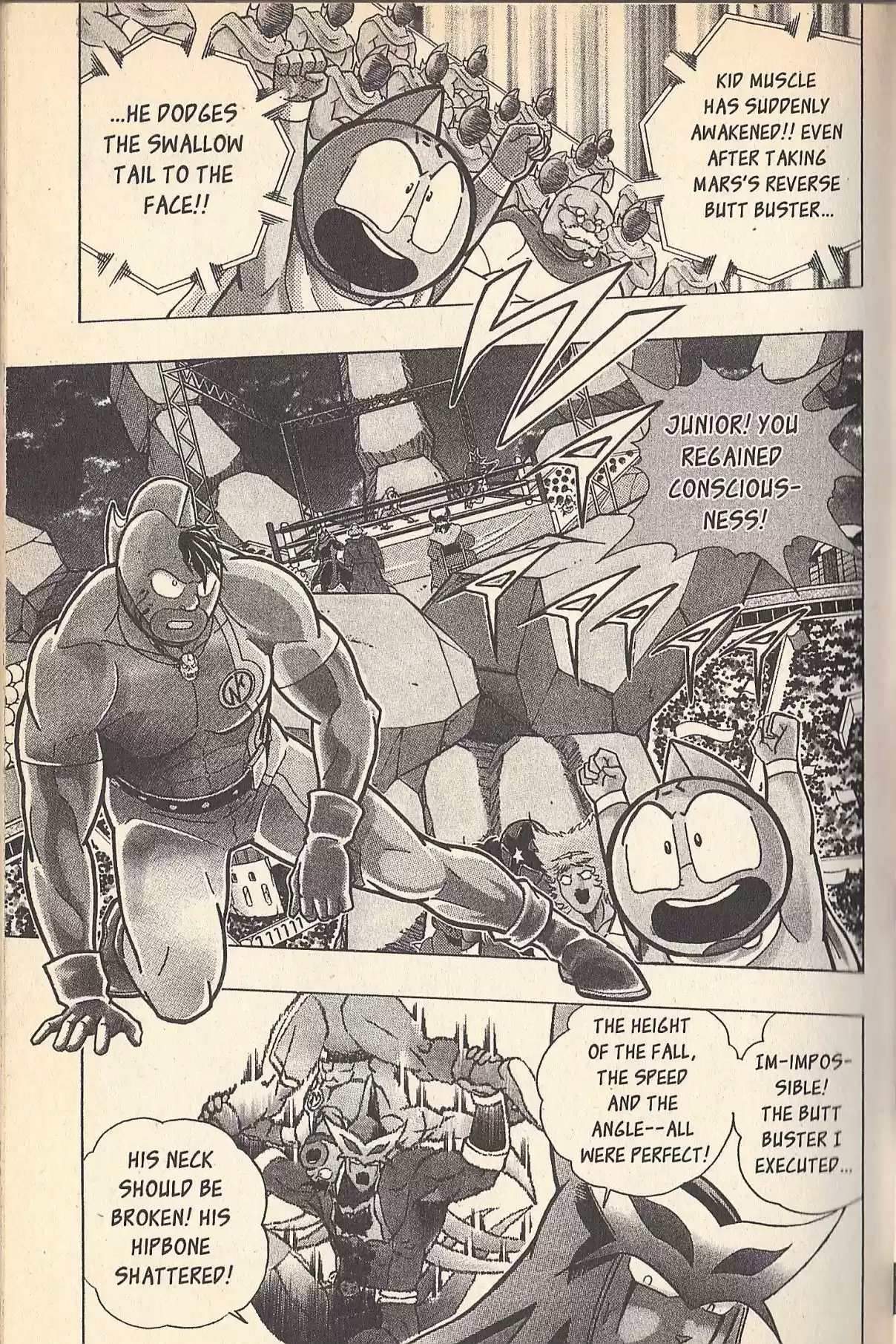 Kinnikuman II Sei Vol. 7 Ch. 69 Those Three Little Letters