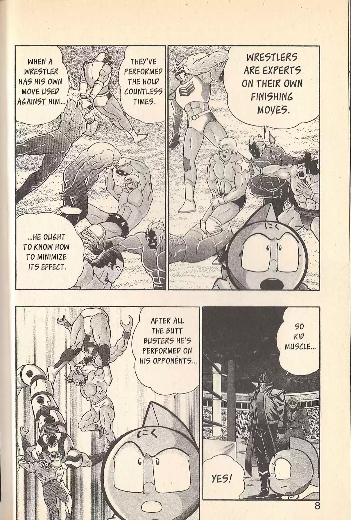 Kinnikuman II Sei Vol. 7 Ch. 69 Those Three Little Letters