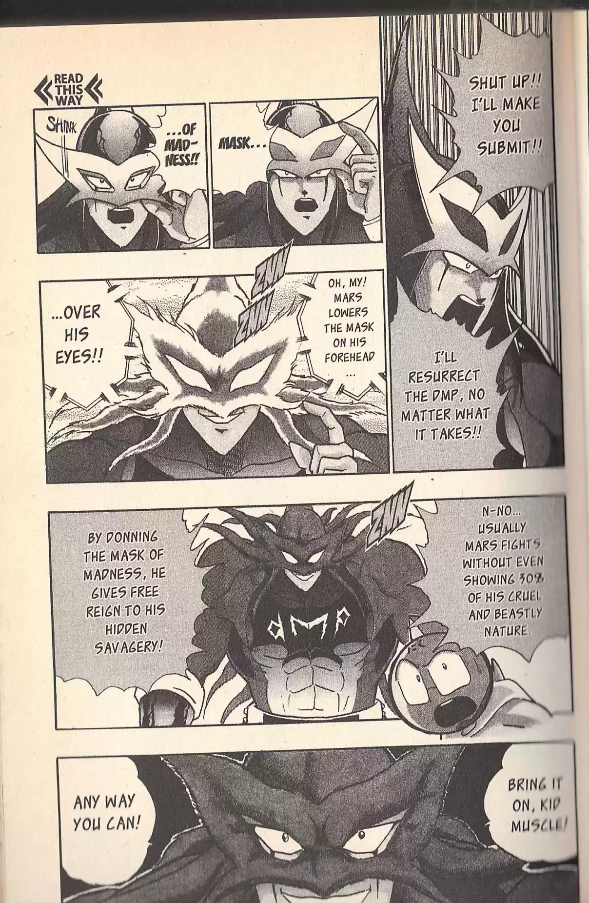 Kinnikuman II Sei Vol. 7 Ch. 69 Those Three Little Letters