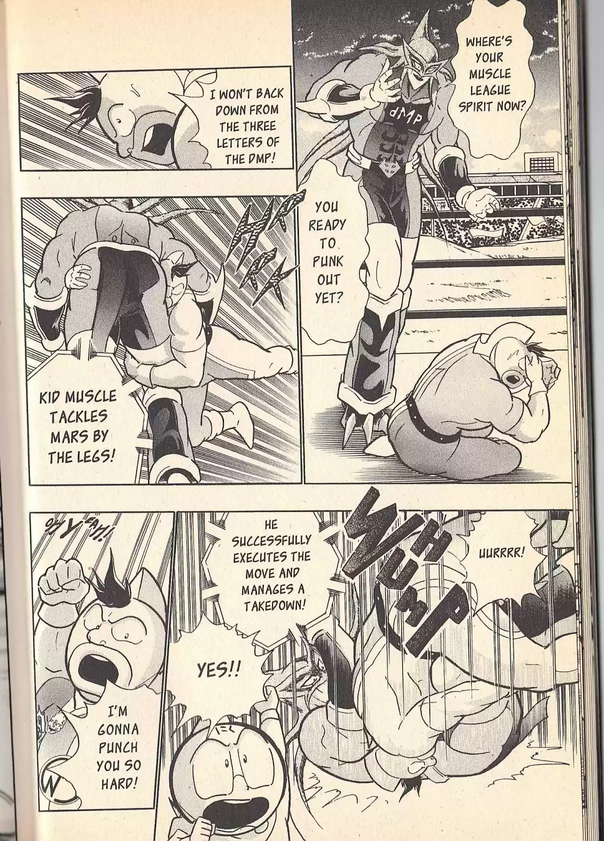 Kinnikuman II Sei Vol. 7 Ch. 69 Those Three Little Letters