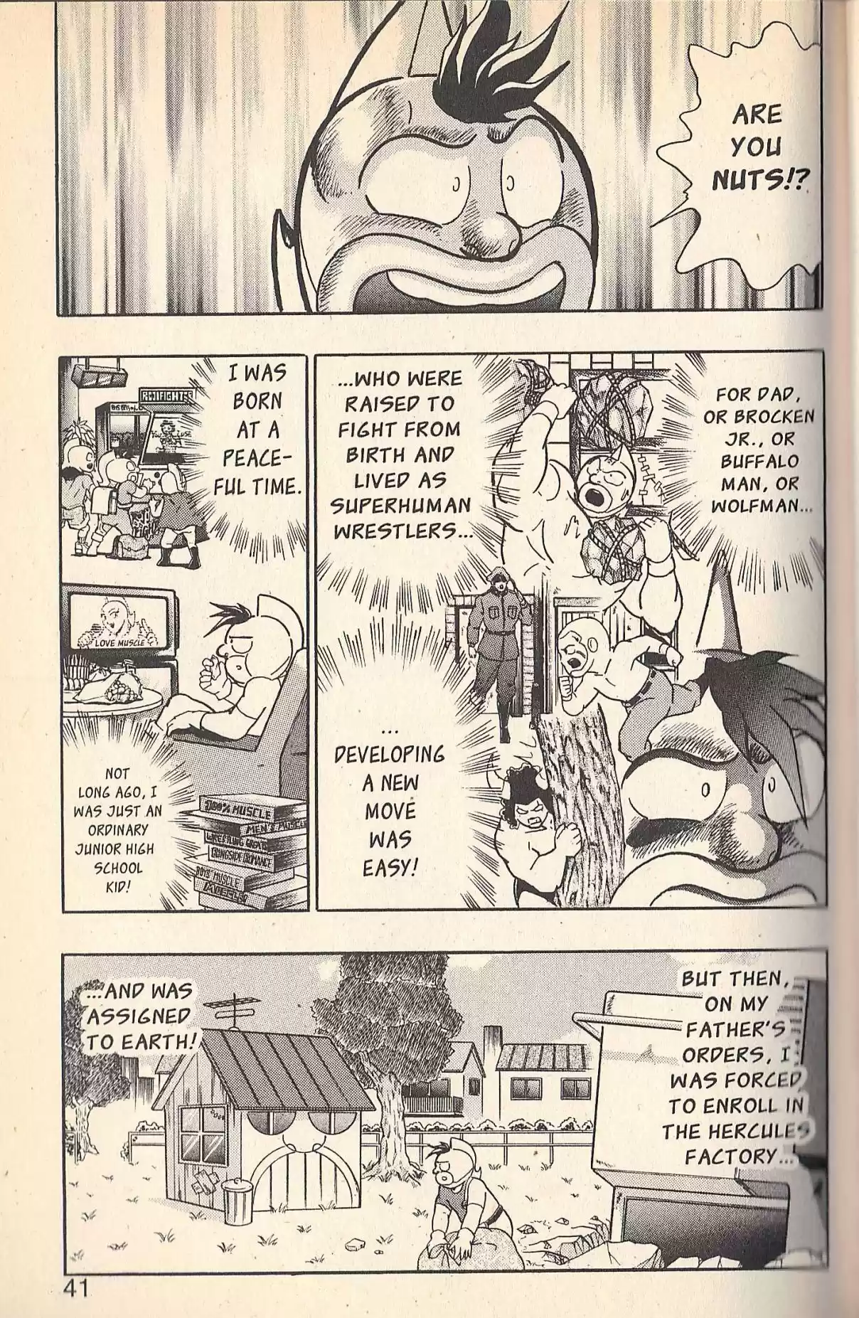 Kinnikuman II Sei Vol. 7 Ch. 70 Just an Ordinary Junior High Kid