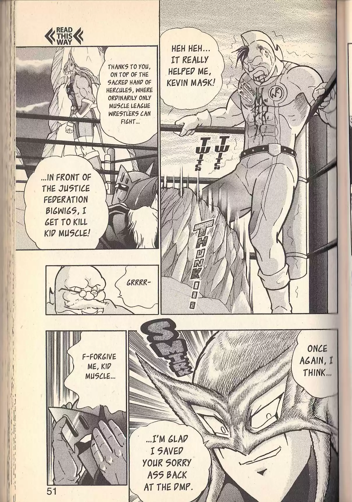 Kinnikuman II Sei Vol. 7 Ch. 70 Just an Ordinary Junior High Kid