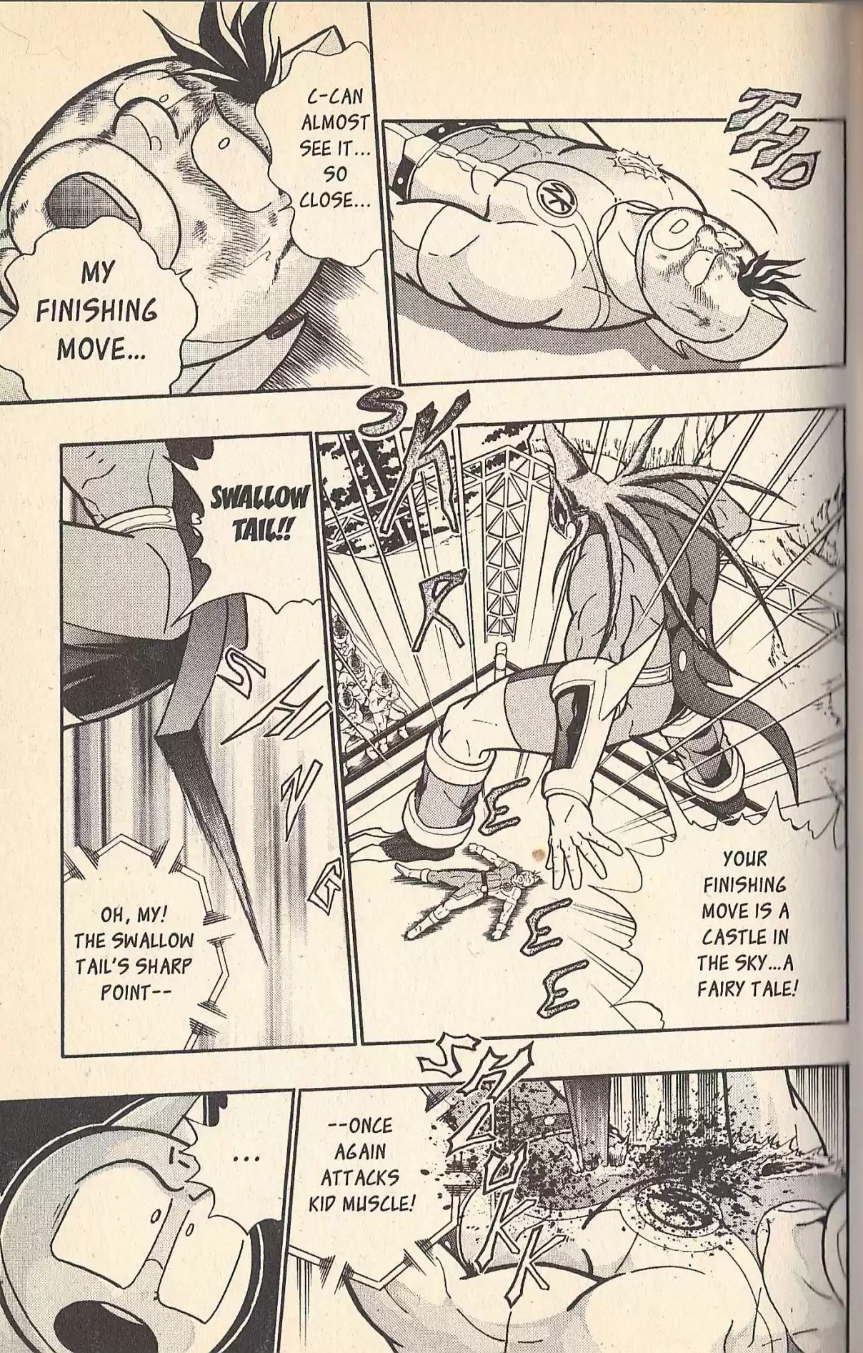 Kinnikuman II Sei Vol. 7 Ch. 71 The Infinite Ring