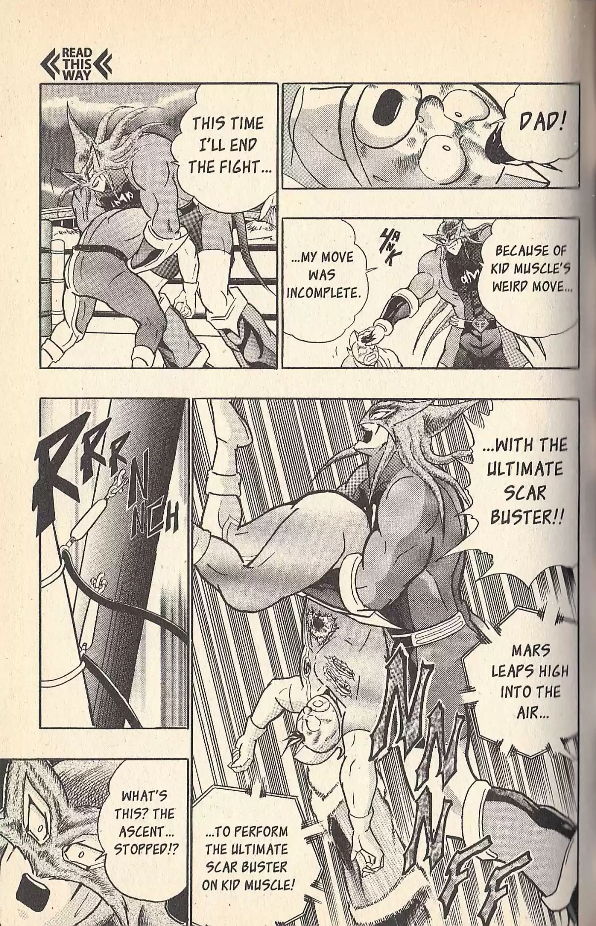 Kinnikuman II Sei Vol. 7 Ch. 71 The Infinite Ring