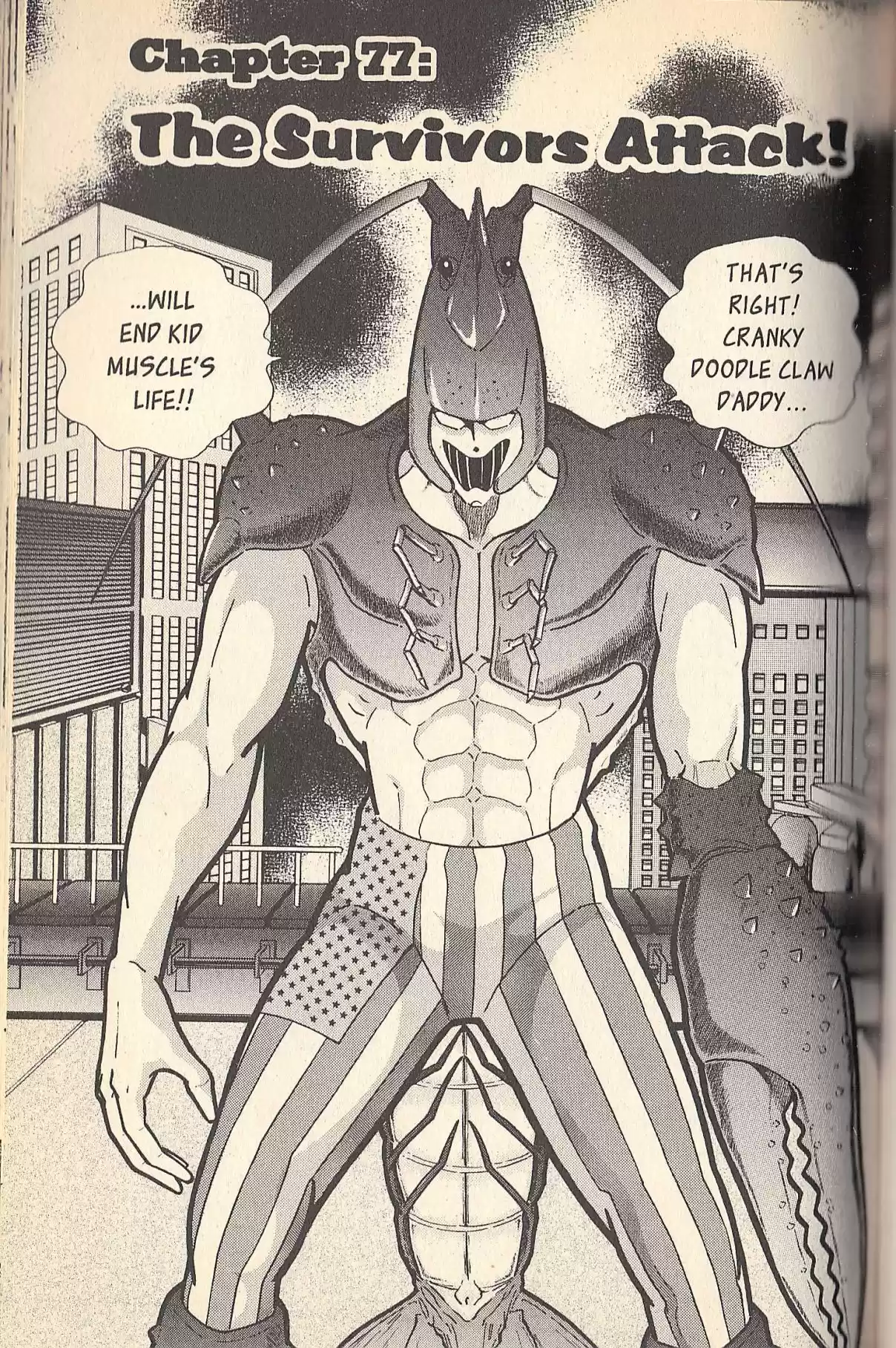 Kinnikuman II Sei Vol. 7 Ch. 77 The Survivors Attack