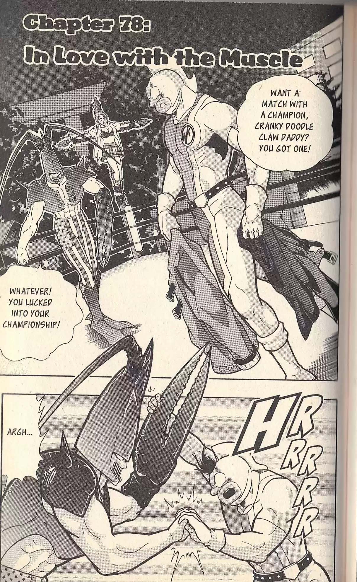 Kinnikuman II Sei Vol. 7 Ch. 78 In Love with the Muscle
