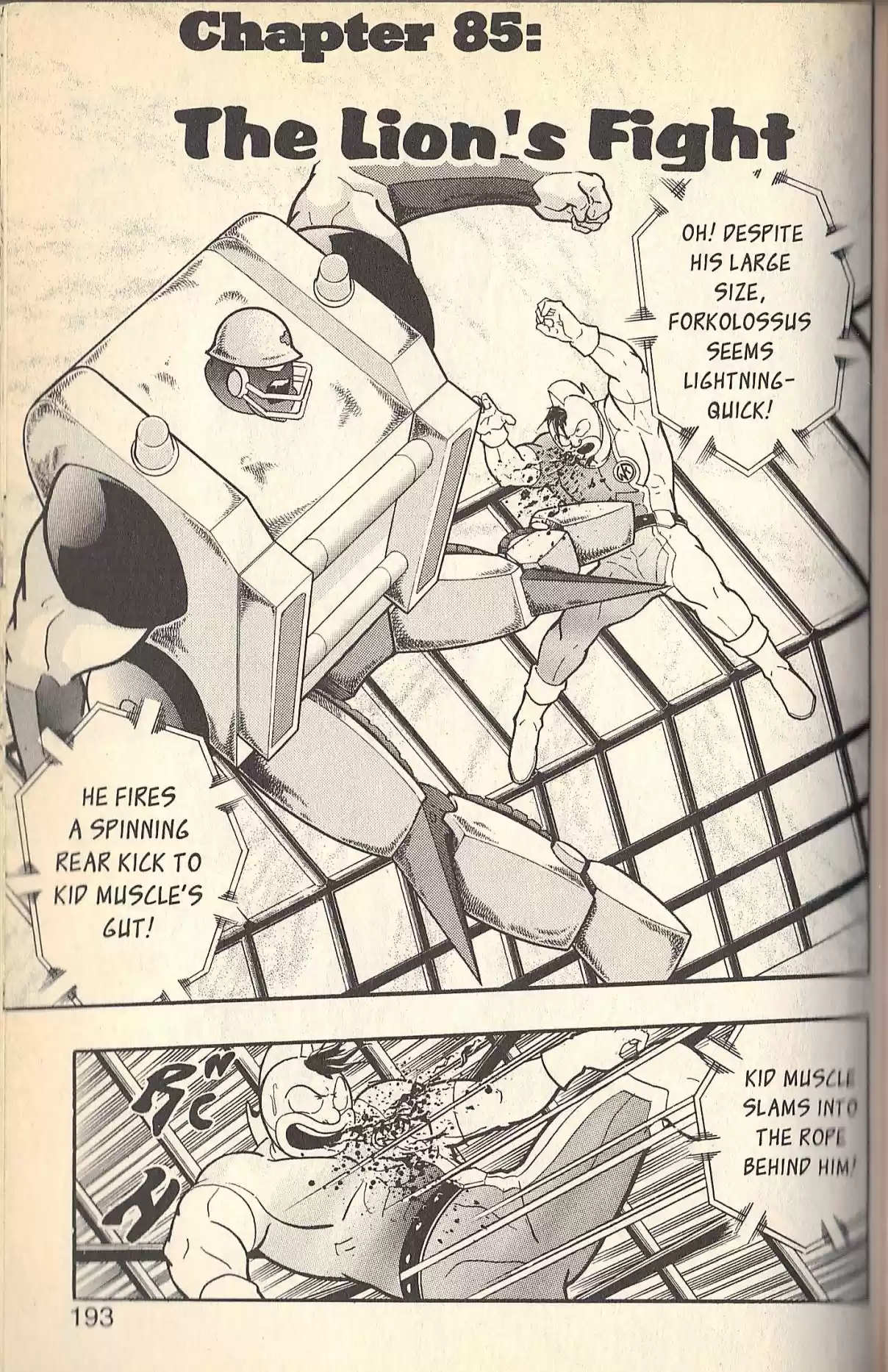 Kinnikuman II Sei Vol. 9 Ch. 85