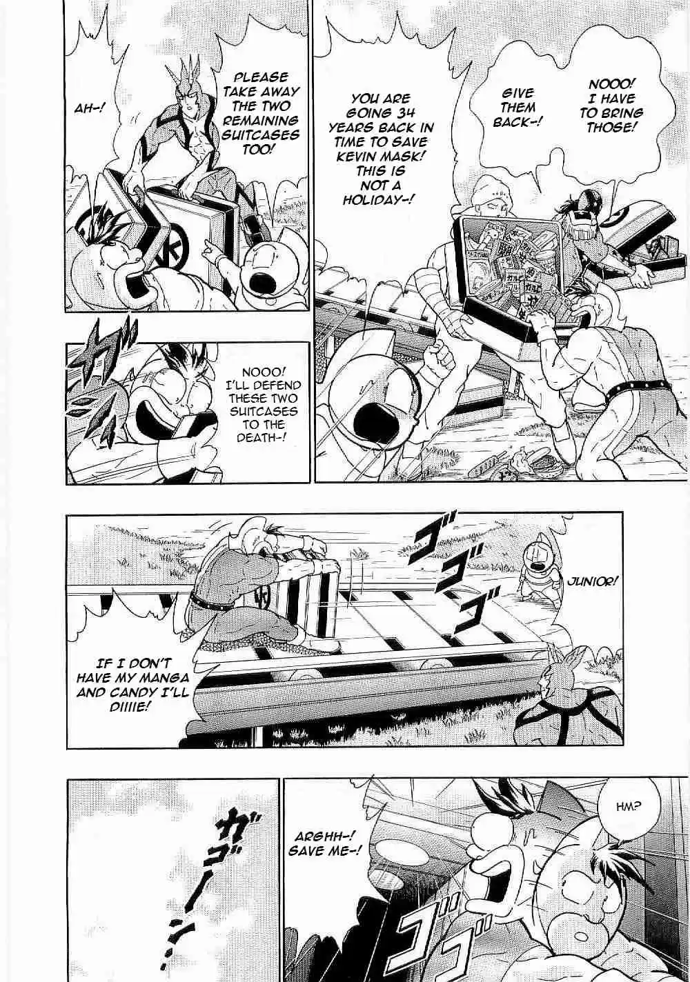 Kinnikuman Nisei: Ultimate Chojin Tag Vol. 1 Ch. 10 Go Forth, Time Ship "Kevin Mask"!!