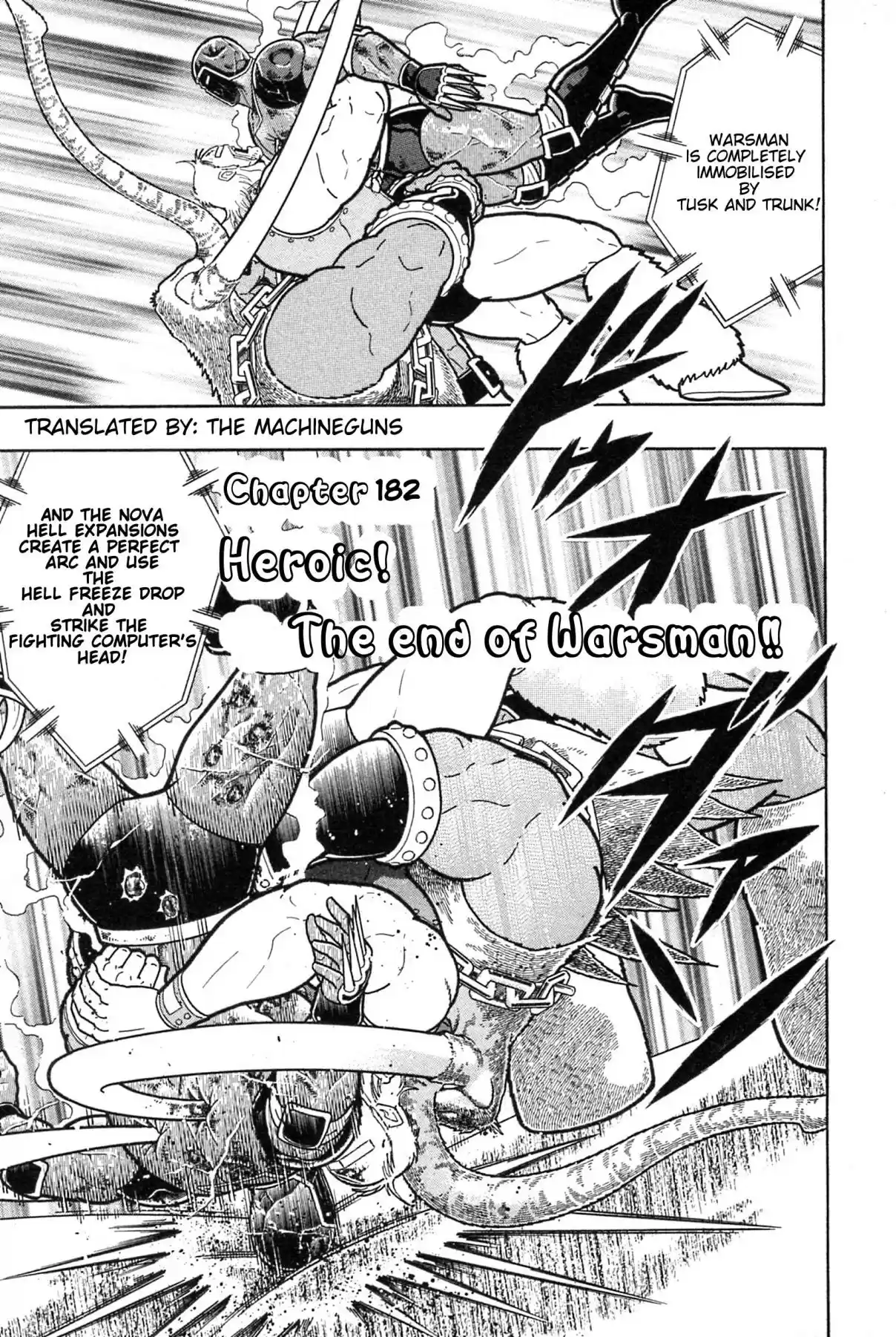 Kinnikuman Nisei: Ultimate Chojin Tag Vol. 17 Ch. 182 Heroic! The End of Warsman!