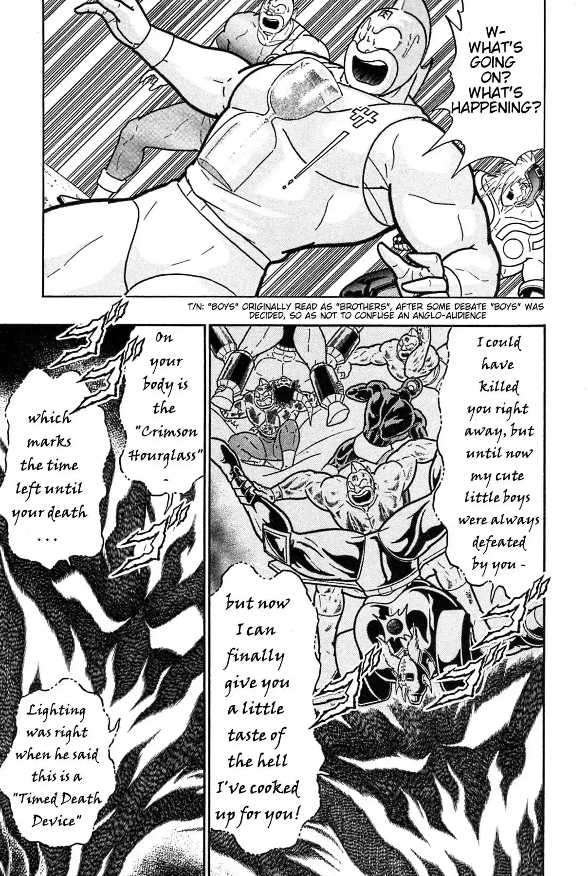 Kinnikuman Nisei: Ultimate Chojin Tag Vol. 17 Ch. 185 Timed Apparatus of Death!