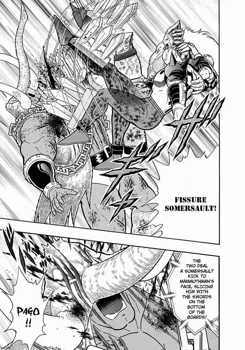 Kinnikuman Nisei: Ultimate Chojin Tag Vol. 22 Ch. 241 Fierce, Bloody, Kenzan Death!!
