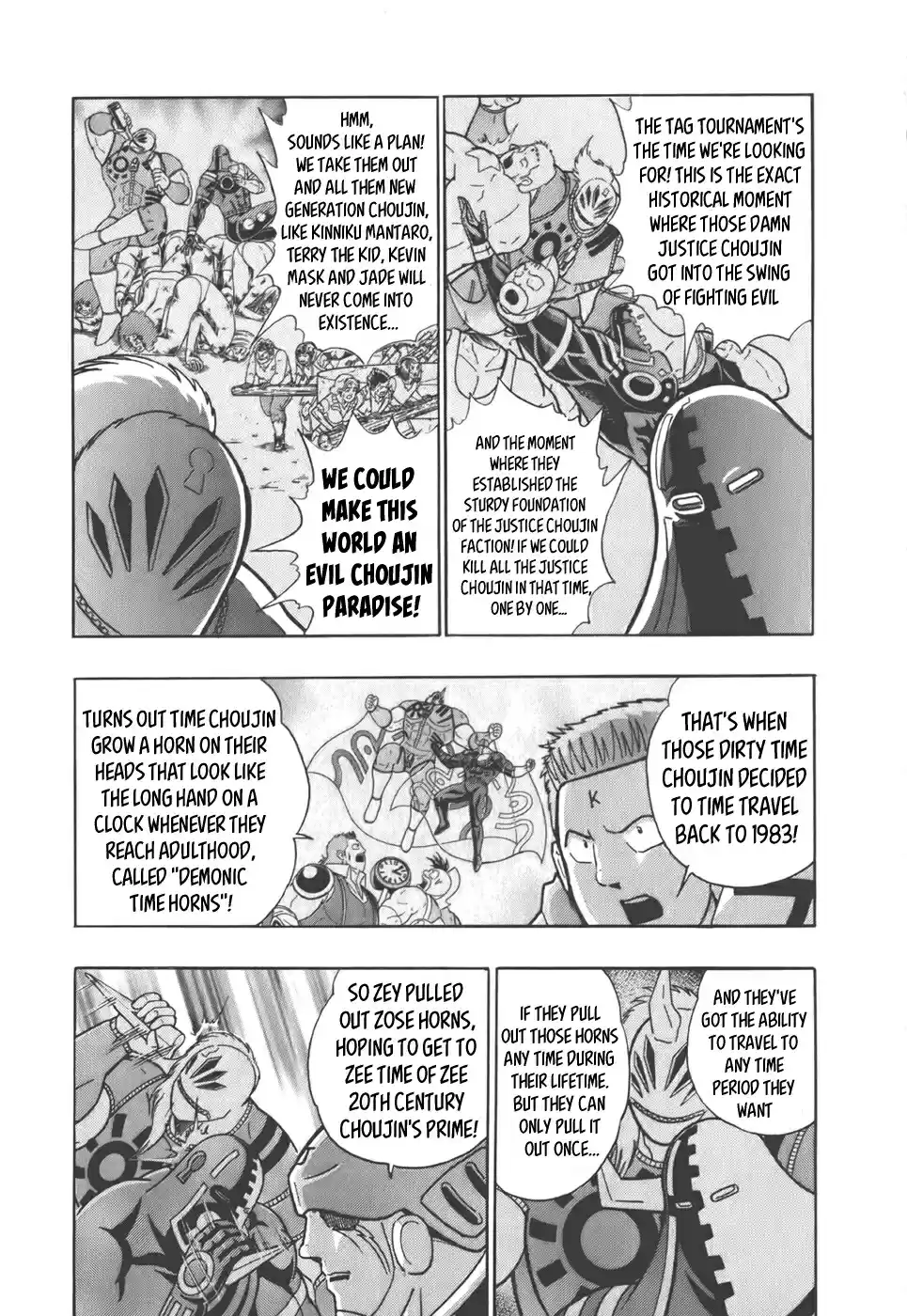 Kinnikuman Nisei: Ultimate Chojin Tag Vol. 4 Ch. 35 All Teams Present! But Who'll Win...!?