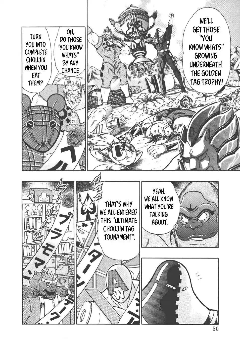 Kinnikuman Nisei: Ultimate Chojin Tag Vol. 4 Ch. 36 The Bell of a Stormy Battle Rings!