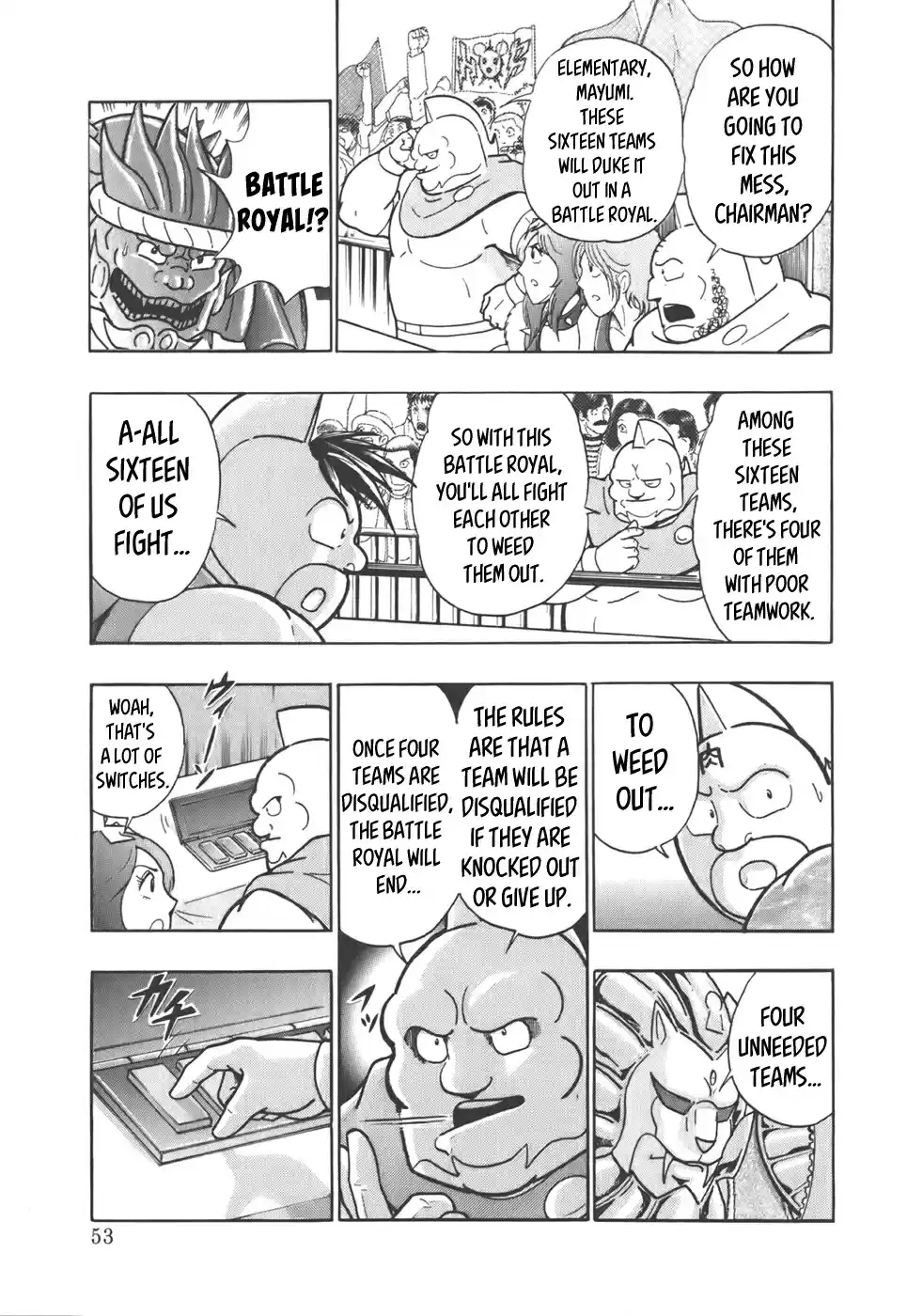 Kinnikuman Nisei: Ultimate Chojin Tag Vol. 4 Ch. 36 The Bell of a Stormy Battle Rings!