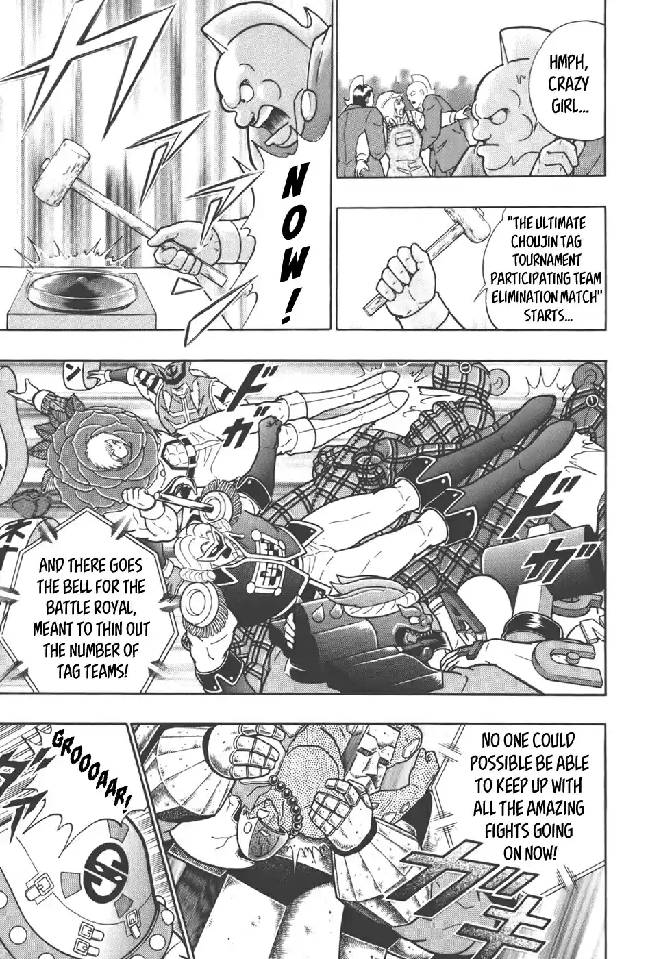 Kinnikuman Nisei: Ultimate Chojin Tag Vol. 4 Ch. 36 The Bell of a Stormy Battle Rings!