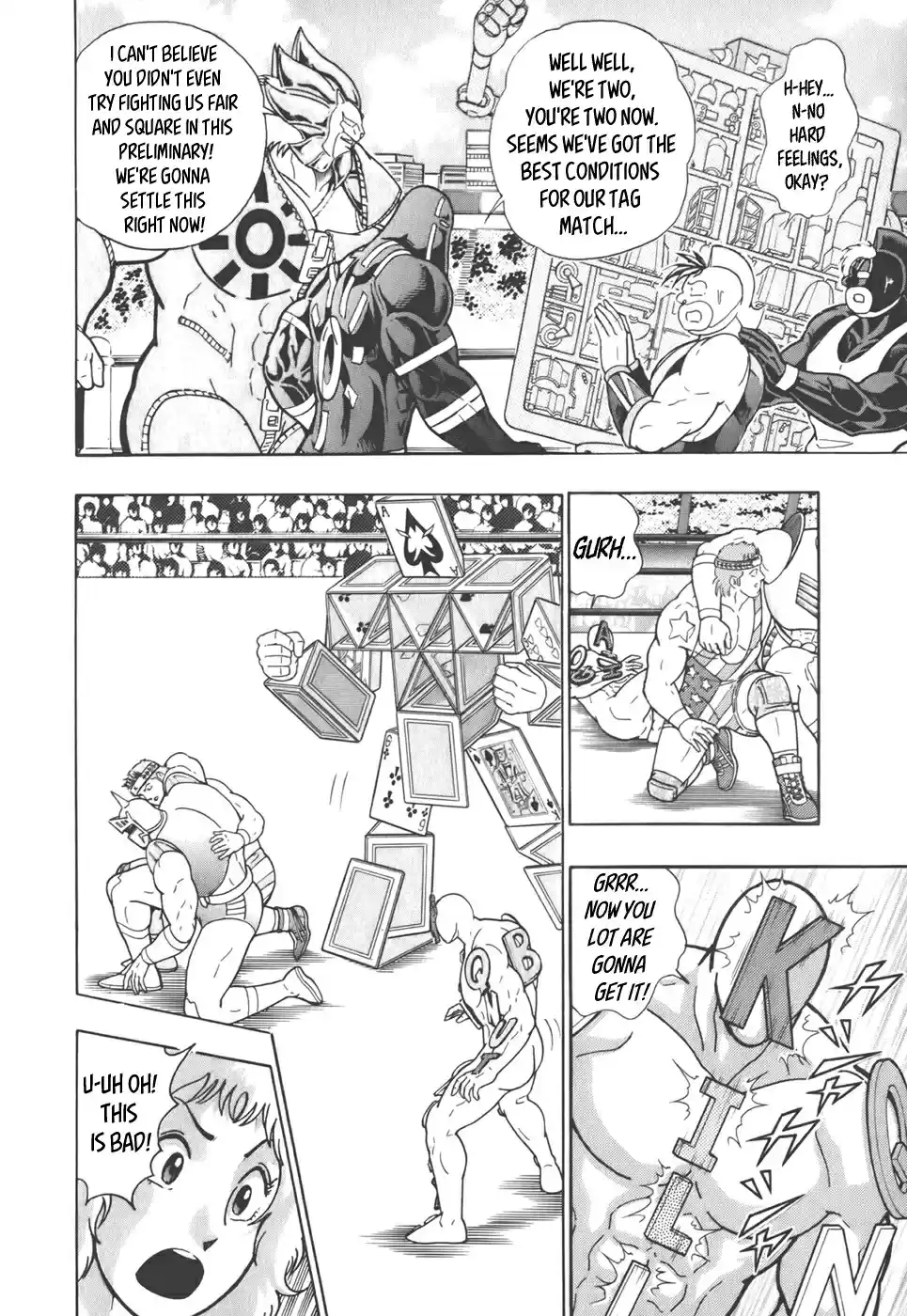 Kinnikuman Nisei: Ultimate Chojin Tag Vol. 4 Ch. 38 Win the Free for all With "The Ultimate Finisher"!