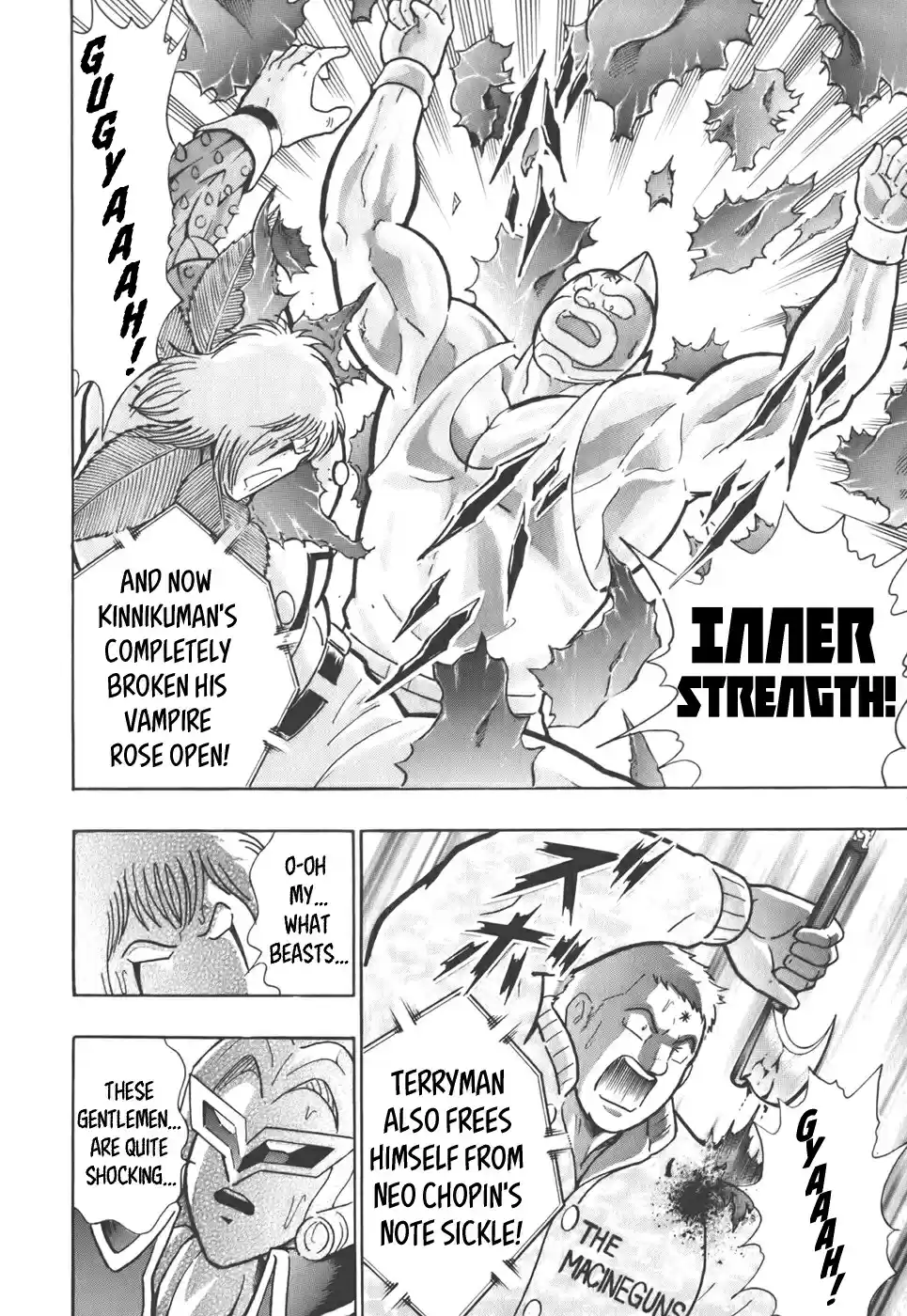 Kinnikuman Nisei: Ultimate Chojin Tag Vol. 4 Ch. 38 Win the Free for all With "The Ultimate Finisher"!