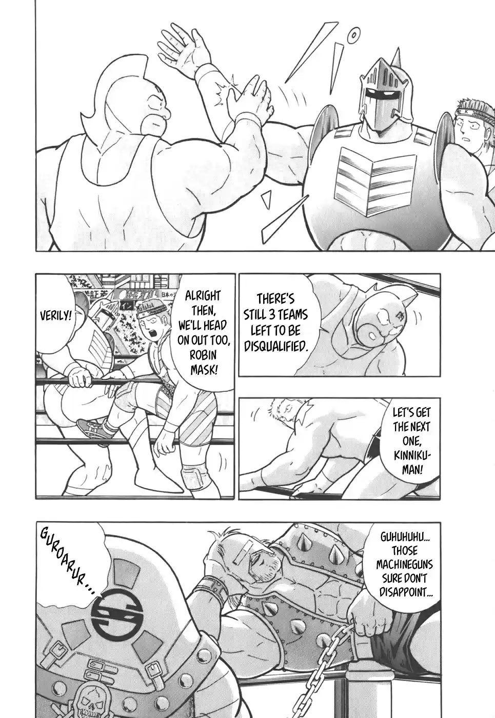 Kinnikuman Nisei: Ultimate Chojin Tag Vol. 4 Ch. 38 Win the Free for all With "The Ultimate Finisher"!