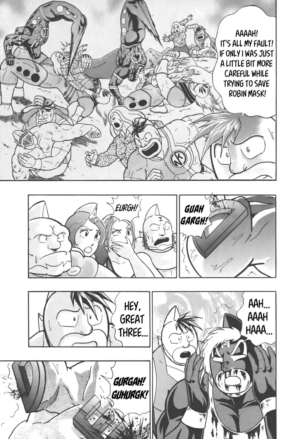Kinnikuman Nisei: Ultimate Chojin Tag Vol. 4 Ch. 41 Mantaro's Partner, The "Unpredictable Man"!?