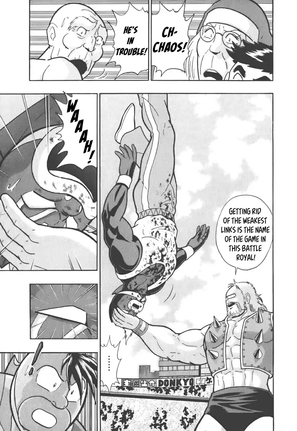 Kinnikuman Nisei: Ultimate Chojin Tag Vol. 4 Ch. 41 Mantaro's Partner, The "Unpredictable Man"!?