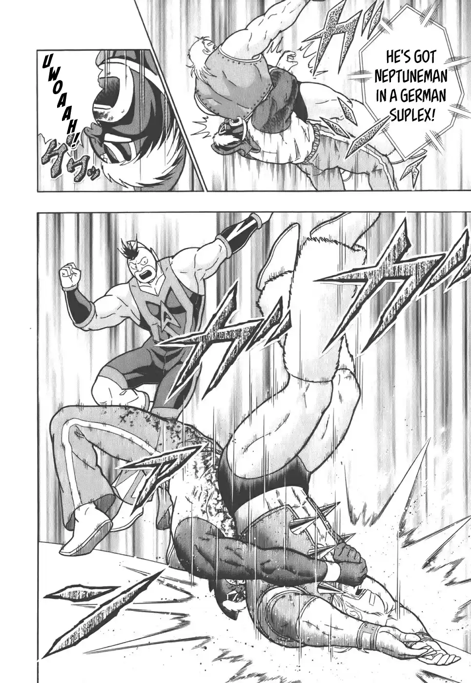 Kinnikuman Nisei: Ultimate Chojin Tag Vol. 4 Ch. 41 Mantaro's Partner, The "Unpredictable Man"!?