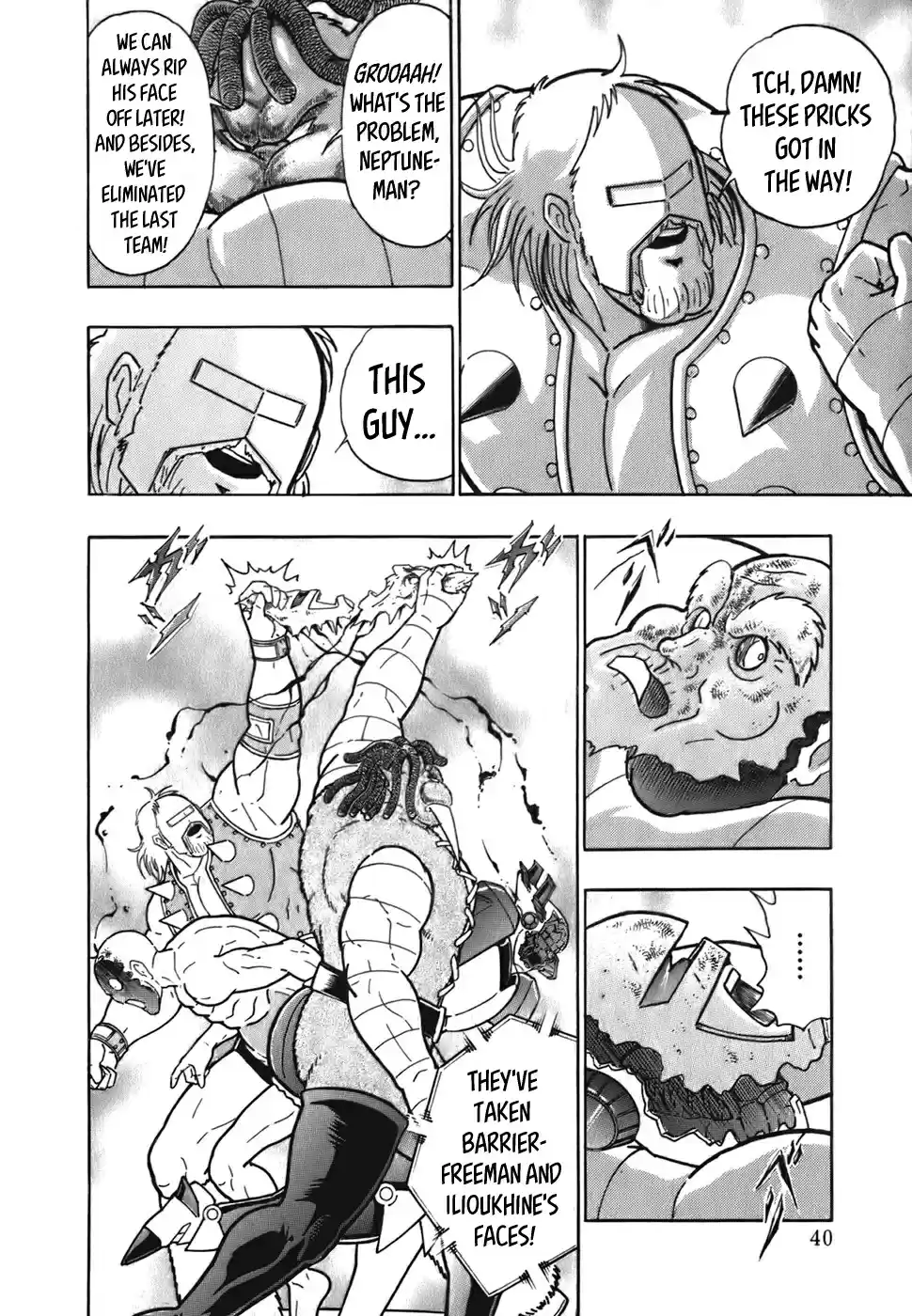 Kinnikuman Nisei: Ultimate Chojin Tag Vol. 5 Ch. 46 The Shocking Conclusion's The "Tokko Attack"!?